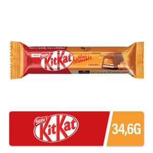 Wafer Kitkat Mini Caramel Moments Pacote 34.6g