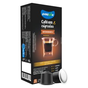 Café em Cápsula Prezunic Intensidade 6 Caixa 5g c/ 10 Unid