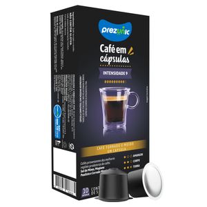 Café em Cápsula Prezunic Intensidade 9 Caixa 5g c/ 10 Unid