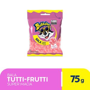 Bala Bubbaloo Patinhas Tutti Frutti 75g