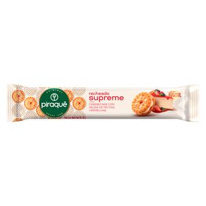 Biscoito Recheado Piraquê Supreme Cheescake c/ Geleia de Frutas Vermelhas 80g