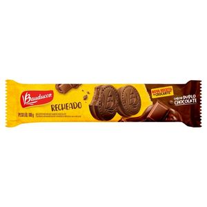 Biscoito Recheado Bauducco Recheio Duplo Chocolate 108g