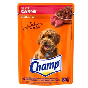 Alimento p/ Cães Champ Adulto Sabor de Casa Frango Sachê 85g