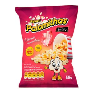 Pipoca Palomithas Salgada Bacon 35g