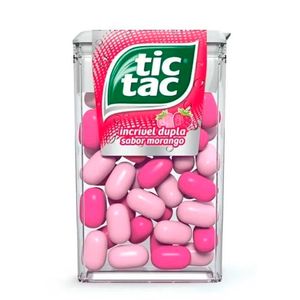 Pastilha Tic Tac Morango 14.5g