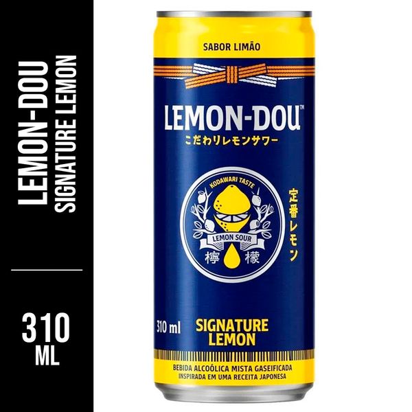 Bebida Mista Alcoólica Lemon-Dou Limão c/ Sal Lata 310ml - Prezunic