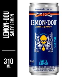 Bebida Alcoólica Mista Lemon-Dou Limão c/ Sal Lata 310ml