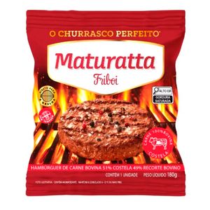 Hambúrguer Bovino Maturatta Costela 180g