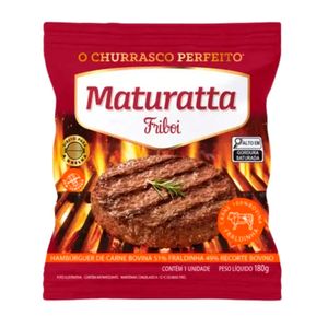 Hambúrguer Bovino Maturatta Fralda 180g