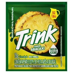 Refresco em Pó Trink Abacaxi Pacote 15g