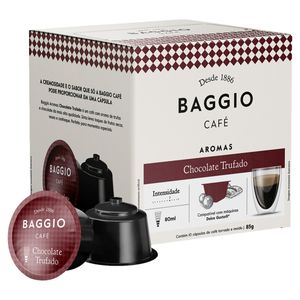 Café em Cápsula Baggio Aromas Chocolate Trufado Caixa 85g c/ 10 Unid