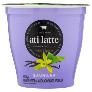 Iogurte Integral Atilatte Baunilha Copo 170g