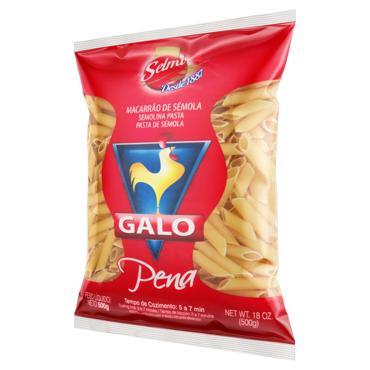 Massa de Sêmola Galo Penne 500g | Prezunic