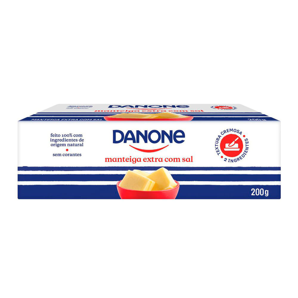 Encontraproduto.com.br - Manteiga Danone Tablete Com Sal 200g