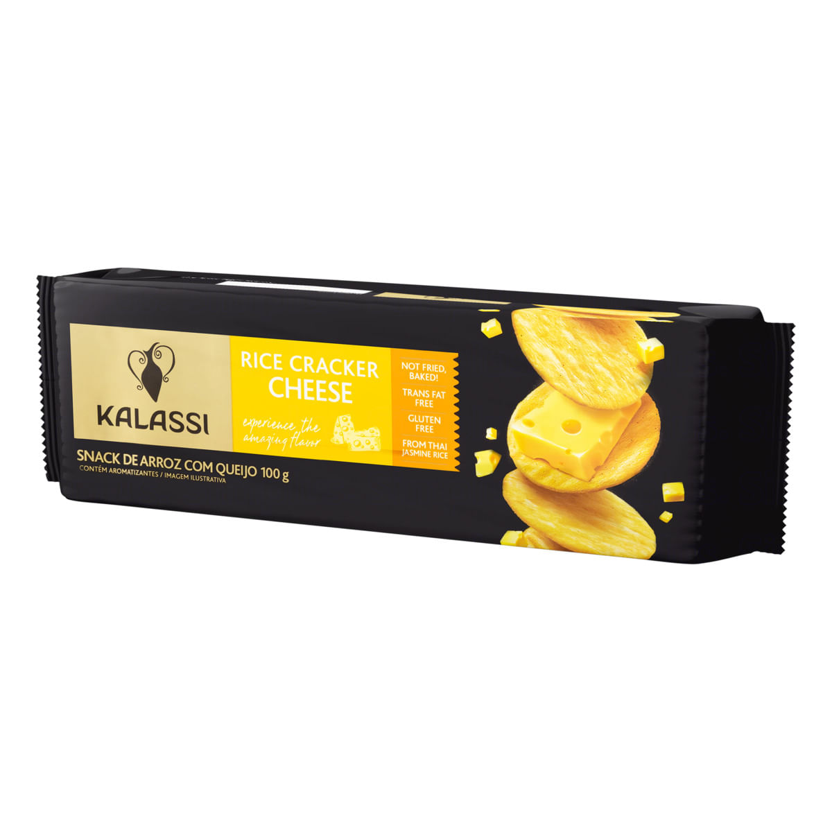 Snack de Arroz Kalassi Rice Cracker Cheese 100g | Prezunic