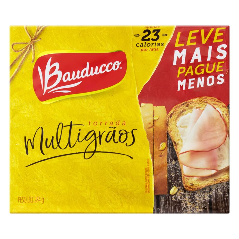 Pack Torrada Integral BAUDUCCO 284g