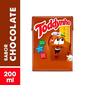 Bebida Láctea Uht Chocolate Toddynho Caixa 200ml