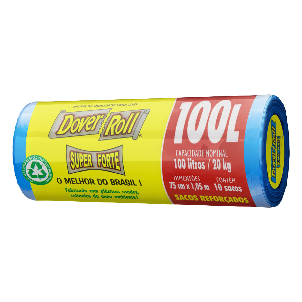 Saco p/ Lixo Dover-Roll Super Forte 100l | Prezunic