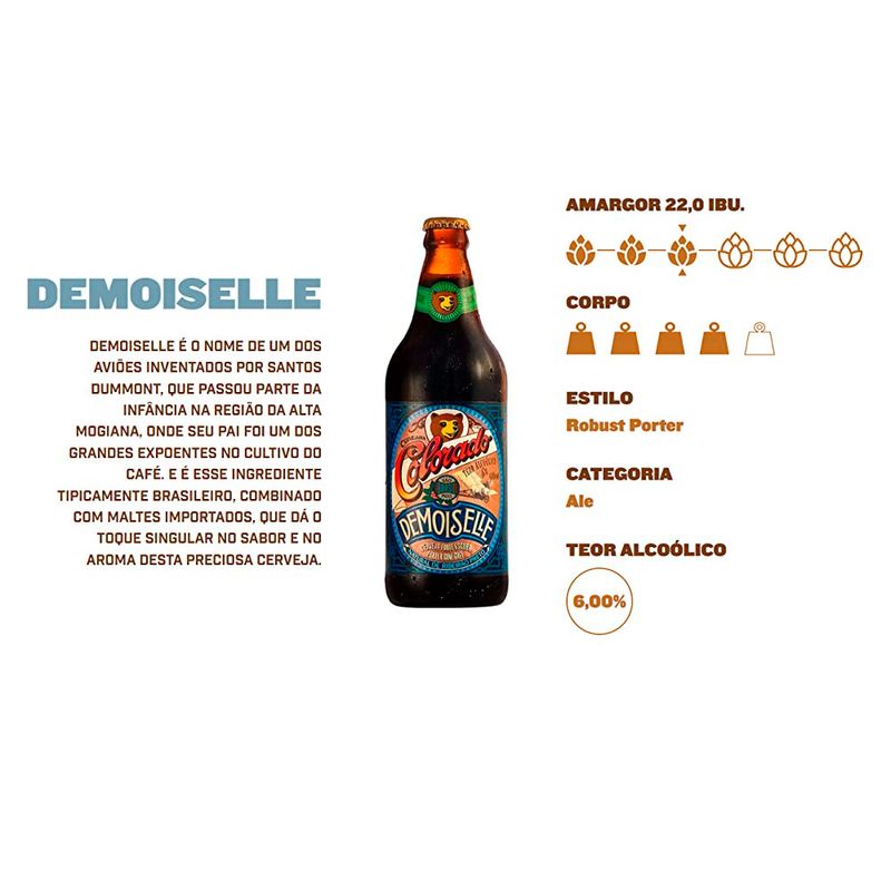 Cerveja Colorado Demoiselle 600ml - Prezunic