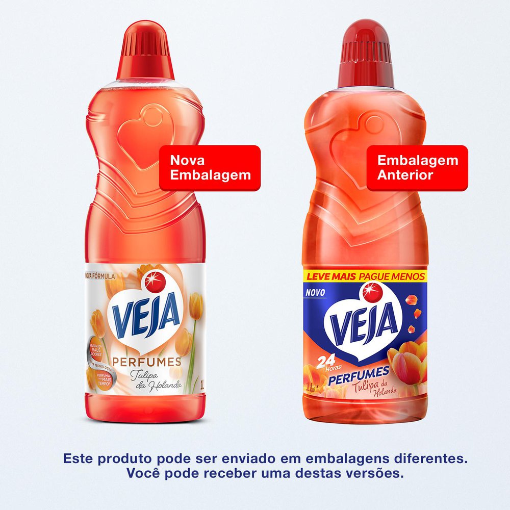 Limpador Perfumado Veja Tulipa da Holanda 1L | Prezunic