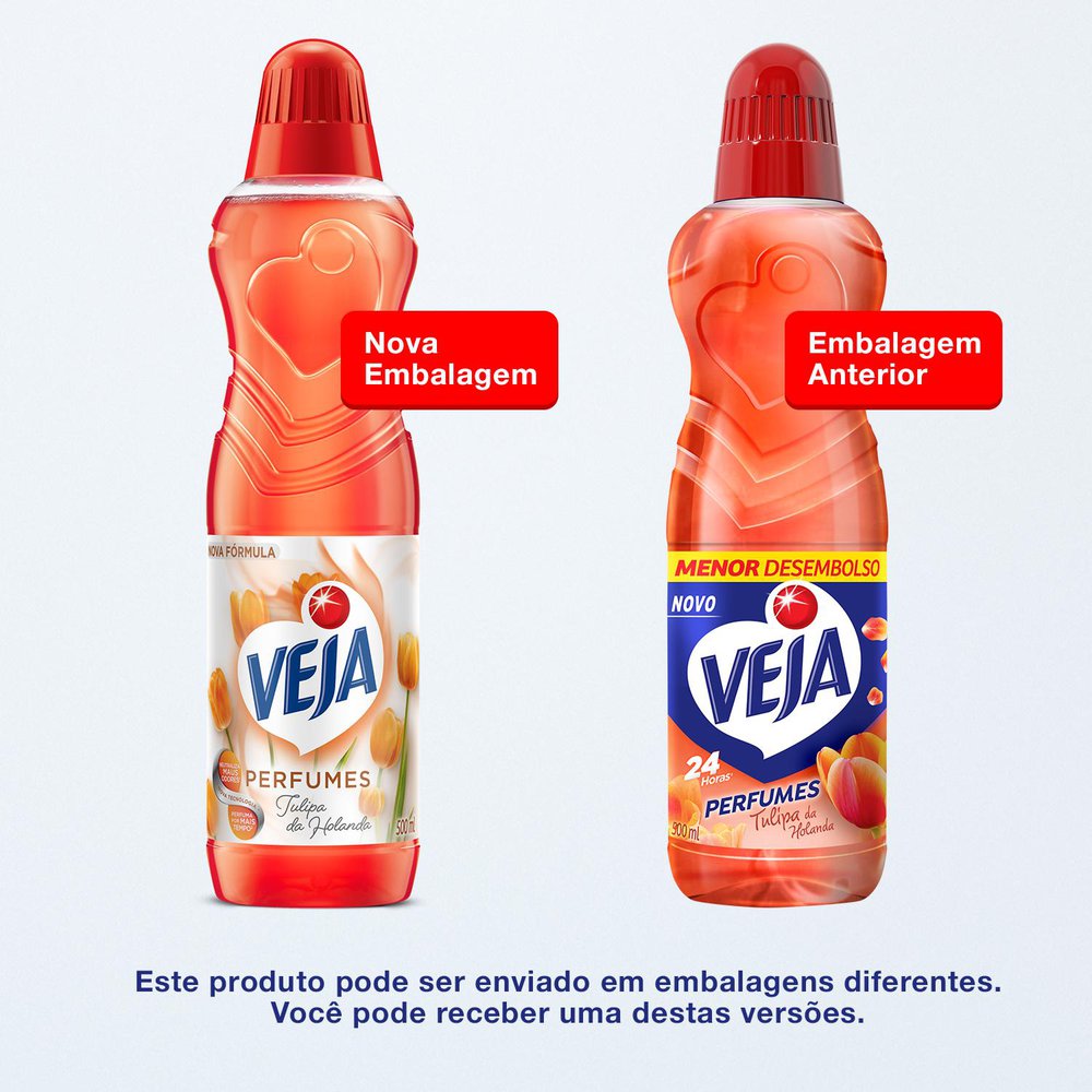 Limpador Veja Perfumado Tulipa da Holanda 500ml | Prezunic