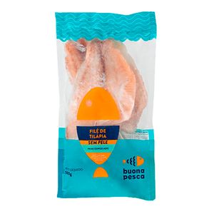 Filé de Tilapia Buona Pesca Congelado 500g