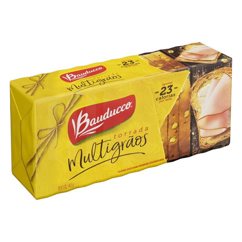 Torrada Bauducco multigrãos 142g - Paulistão Atacadista