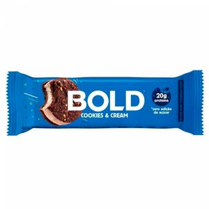 Barra Proteica Bold Snacks Cookies & Cream 60g