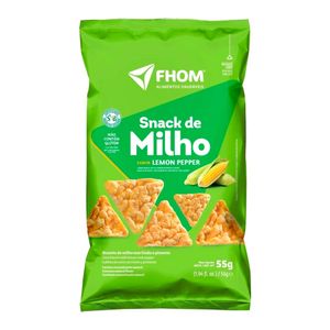 Snack de Milho Fhom Lemon Pepper 55g