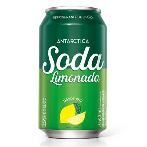 Refrigerante Soda Limonada Antarctica Lata 350ml