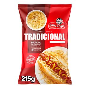 Batata Palha Tradicional Elma Chips 215g