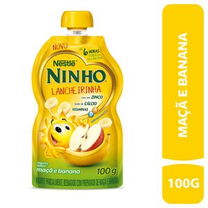 Iogurte Líquido Ninho Lancheirinha Maçã e Banana 100g
