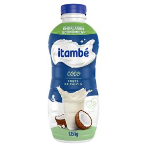 Iogurte Parcialmente Desnatado Itambé Coco Garrafa 1.15Kg Embalagem Econômica