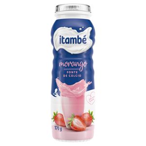 Iogurte Itambé Parcialmente Desnatado Morango Frasco 170g