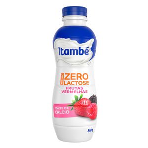 Iogurte Líquido Itambé Nolac Zero Lactose Frutas Vermelha 850g