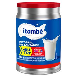 Leite em Pó Itambé Instantâneo Integral Lata 380g