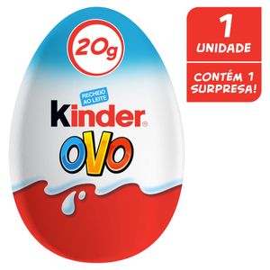 Chocolate Kinder Ovo Meninos Azul 20g