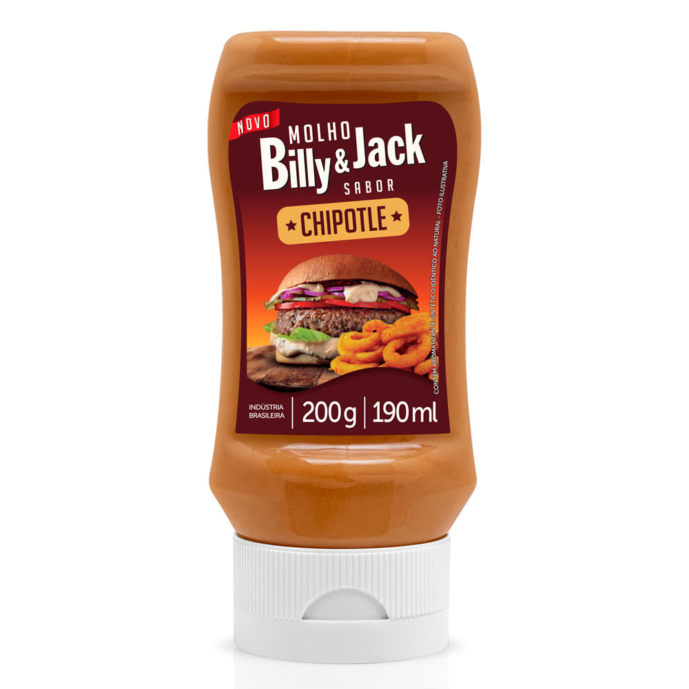Molho Billy & Jack Chipotle 200g | Prezunic
