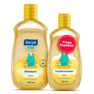 Kit Baruel Baby Shampoo 400ml + Condicionador Suave 210ml