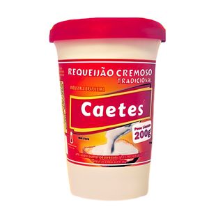 Requeijão Cremoso Caetes Copo 200g