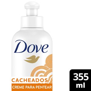 Creme p/ Pentear Dove Texturas Reais Cacheados Frasco 355ml