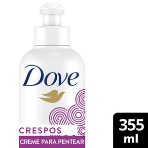 Creme p/ Pentear Dove Texturas Reais Crespos Frasco 355ml