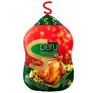 Peru Sadia Temperado c/ Manteiga e Ervas