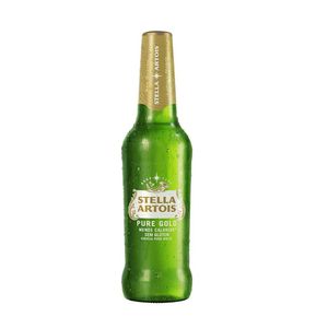 Cerveja Stella Artois Puro Malte Pure Gold sem Glúten Long Neck 330ml