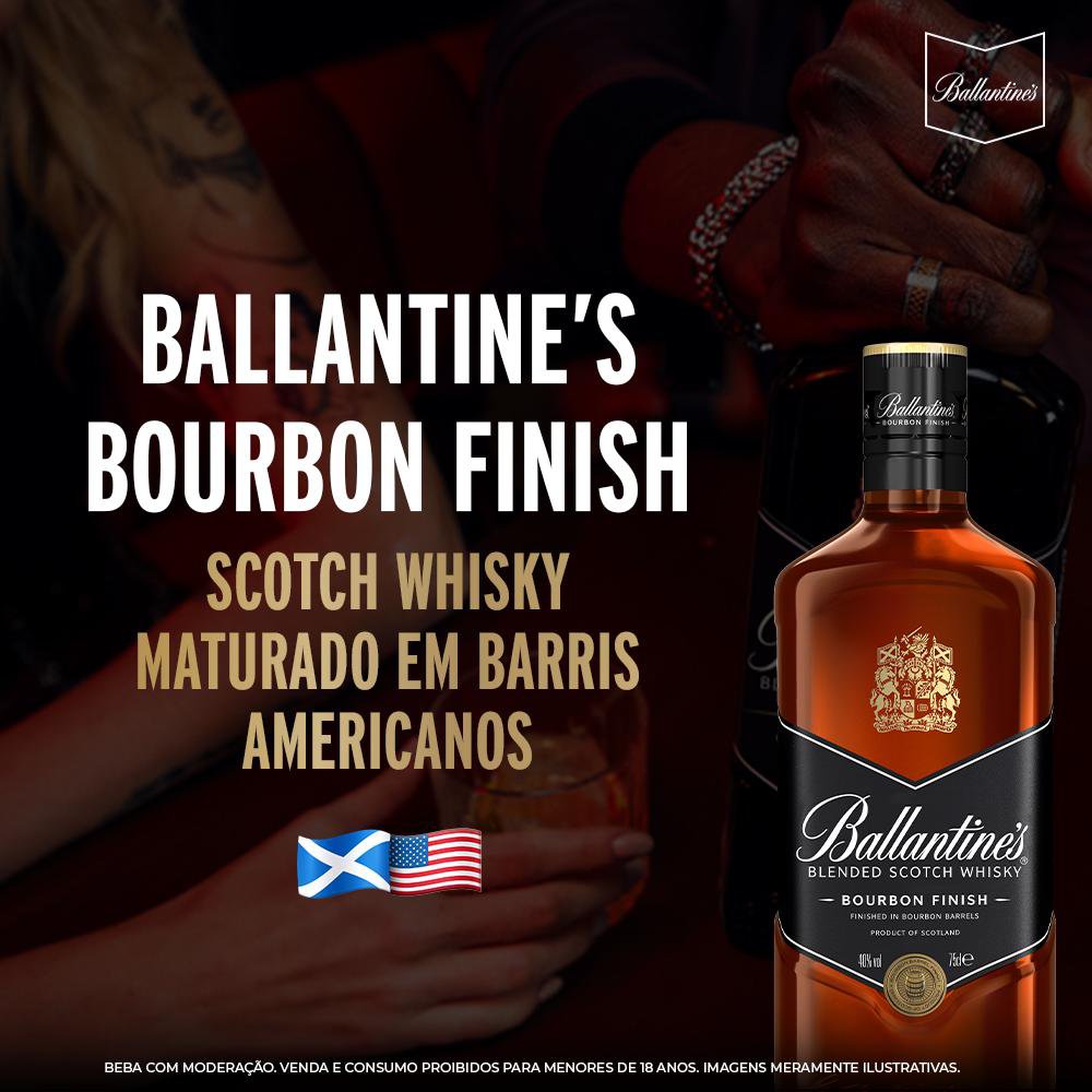 Whisky Ballantines American Barrel Blended Escocês 750ml | Prezunic