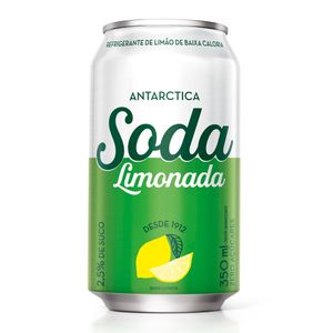 Refrigerante Soda Limonada Antarctica Diet Lata 350ml