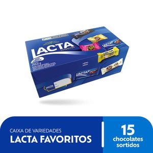 Caixa de Variedades Lacta Favoritos 250.6g