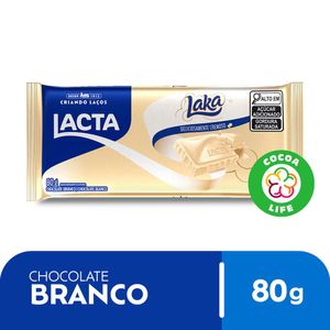 Chocolate Lacta Laka Branco 80g