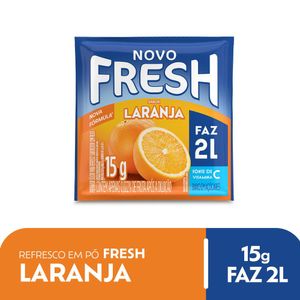Refresco em Pó Fresh Laranja 15g