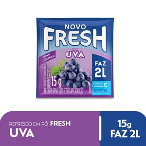 Refresco em Pó Fresh Uva 15g